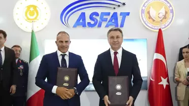 TEKNOFEST'te İtalya ile Ortak Girişim Anlaşması