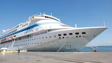 Kruvaziyer Samsun'a İndi