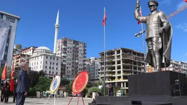 Atatürk'ün Rize'ye gelişinin 101. yıl dönümü kutlandı