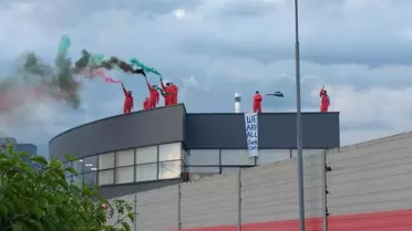 Avusturya'da Filistin Destekçisi Protesto