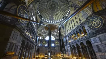 Ayasofya'ya Yapay Zeka Destekli Güvenlik