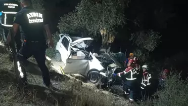 Aydın'da Trafik Kazası: 2 Ölü, 1 Yaralı