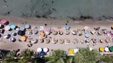 Aydın'da Sıcak Hava, Sahillerde Yoğunluk