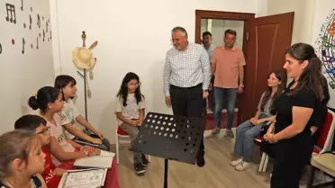 Bafra'da Yaz Dönemi Sanat Kursları