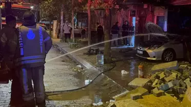 Bahçelievler'de Kaynak Makinesi Patladı