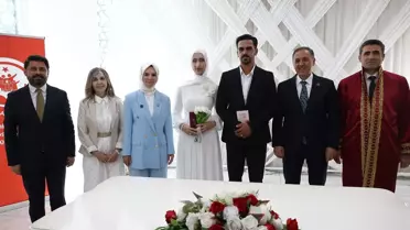 Bakan Göktaş, Nikah Törenine Katıldı