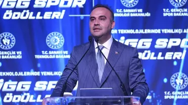 Bakan Kacır, BİGG Spor Ödülleri Töreni'nde konuştu Açıklaması