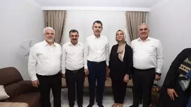 Bakan Kurum Depremzedeleri Ziyaret Etti