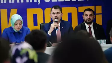 Bakan Kurum, AK Parti Güngören İlçe Başkanlığını ziyaret etti