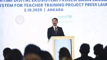 Bakan Tekin, 'Öğretmen Eğitimi Dijital Ekosistemi Projesi' tanıtım programında konuştu Açıklaması