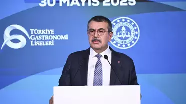 Bakan Tekin, 'Türkiye Gastronomi Liseleri Projesi' tanıtım programında konuştu Açıklaması