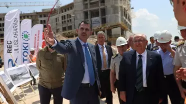 Bakanlar Ay Yıldız Yerleşkesinde İnceleme Gerçekleştirdi