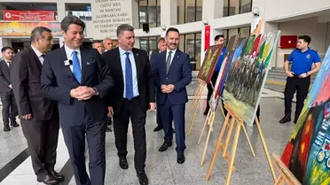 Marmara Cezaevinden Sanat Sergisi