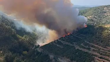 Kepsut'ta Kaza: Yangın Ve Kurtarma Operasyonu