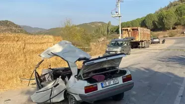 Bigadiç'te Trafik Kazası: Sürücü Hayatını Kaybetti
