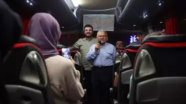 Başkan Büyükkılıç, TÜGVA'nın düzenlediği 'Yaz Okulları Şenliği'ne katılacak Kayseri heyetini uğurladı