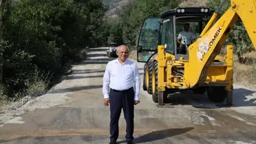 Yahyalı'da Sıcak Asfalt Çalışmaları Başladı