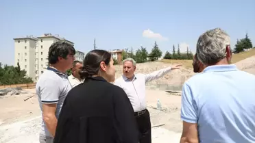 Palancıoğlu'ndan Okul İnşaatı İncelemesi