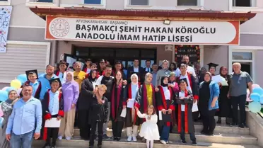 Başmakçı'da mezuniyet töreni yapıldı