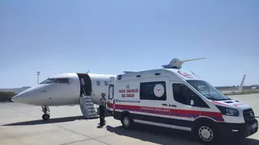33 Günlük Bebek İstanbul'a Sevk Edildi
