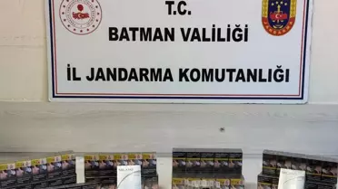 Hasankeyf'te Kaçakçılık Operasyonu
