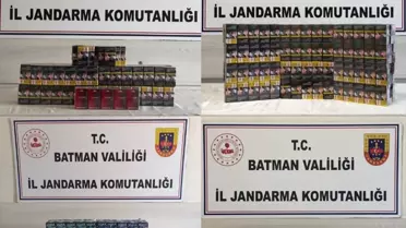 Hasankeyf'te Kaçakçılık Operasyonu