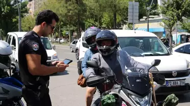 Batman'da Motosiklet Denetimi