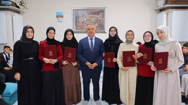 Bayburt'ta 55 Hafızlığa Belge Verildi