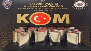 Bayburt'ta Sahte İçki Operasyonu