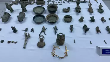 Tarihi Eser Operasyonu: 156 Obje Ele Geçirildi