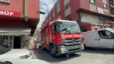 Bayrampaşa'da Yangın Söndürüldü