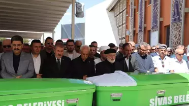 Destici, Sivas'ta Cenaze Törenine Katıldı