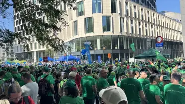 Belçika'da Kemer Sıkma Politikalarına Grev