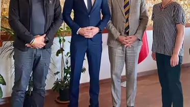 Kaymakam Coşkun, İYİ Parti İlçe Başkanı'nı kabul etti