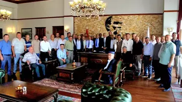 Beypazarı Kaymakamı'na Ziyaretler Devam Ediyor