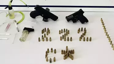 Beypazarı'nda Uyuşturucu ve Ruhsatsız Silah Ele Geçirildi