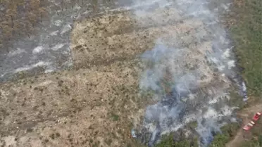 Bilecik'te örtü yangını kontrol altına alındı