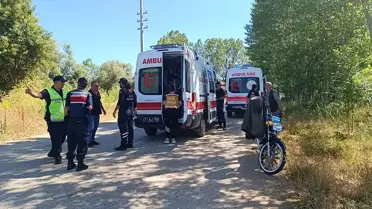 Bilecik'te Motosiklet Kazası: 1 Yaralı