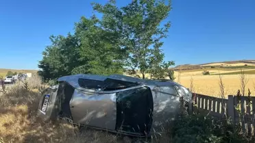 Bilecik'te Otomobil Devrildi: 5 Yaralı