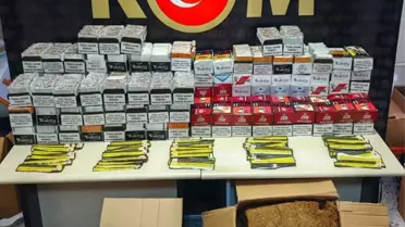Bilecik'te Gümrük Kaçağı Tütün Operasyonu