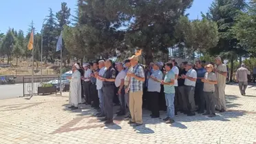 Bilecik'te orman yangınında şehit olanlar için gıyabi cenaze namazı kılındı