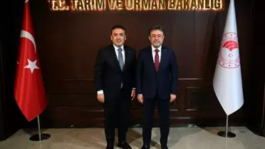 Vali Sözer, Bakan Yumaklı'yı Ziyaret Etti
