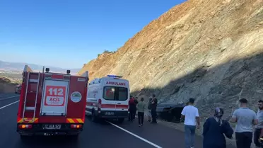 Bingöl'de Otomobil Devrildi: 3 Yaralı