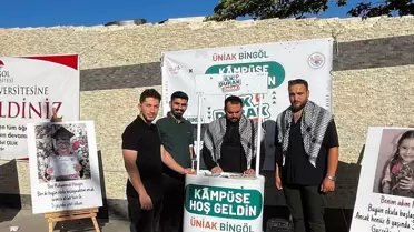 Bingöl'de Filistin İçin Farkındalık Etkinliği
