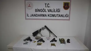 Bingöl'de Silah ve Uyuşturucu Operasyonu