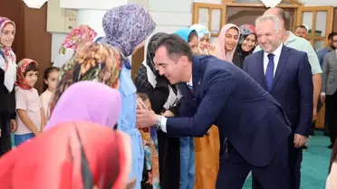 Vali Karakaya, Kur'an Kursu Öğrencileriyle buluştu
