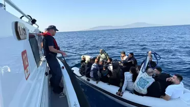 Bodrum'da Düzensiz Göçmen Operasyonu