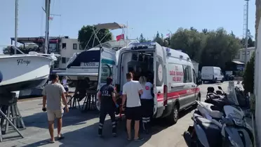 Bodrum'da Gezi Teknesinde Yaralanma