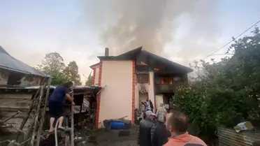 Mudurnu'da Yangın: Yaşlı Çift Hayatını Kaybetti