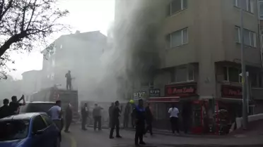 Bolu'da Yangın: 2 Kişi Kurtarıldı